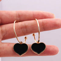 ClaudiaG Earrings Black My Love Earrings