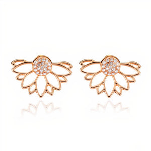 ClaudiaG Earrings Crystal Earrings -Gold