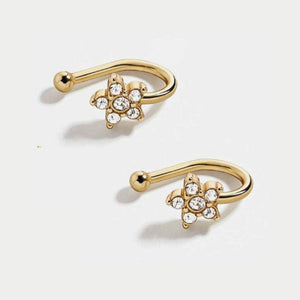 ClaudiaG Earrings Dhalia Ear Cuffs -Set of 2