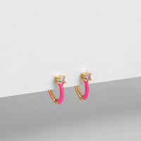 ClaudiaG Earrings Flirt Huggie Earrings