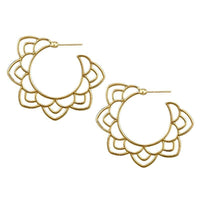 ClaudiaG Earrings Flora -Gold Earrings