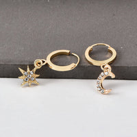 ClaudiaG Earrings Gold Eclipse Earrings