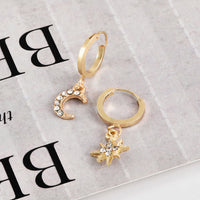 ClaudiaG Earrings Gold Eclipse Earrings