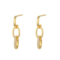 ClaudiaG Earrings Gold Eva Earrings