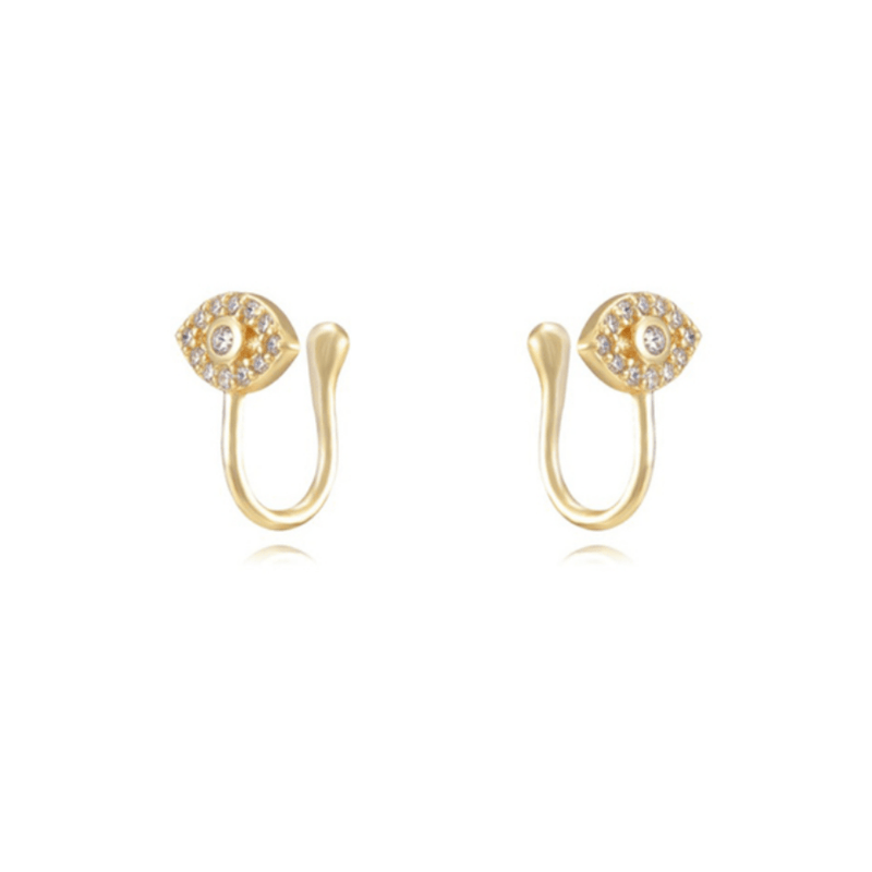 ClaudiaG Earrings Gold Pixie Earrings