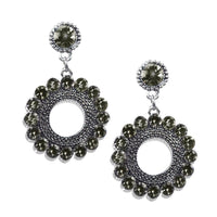 ClaudiaG Earrings Gyre Earrings - Silver