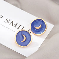 ClaudiaG Earrings Navy Astral Earrings Navy