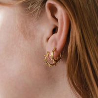 ClaudiaG Earrings Oli Huggie Hoops Earrings