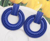 ClaudiaG Earrings Petra -Blue Earrings