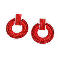 ClaudiaG Earrings Petra -Red Earrings