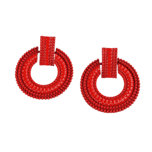 ClaudiaG Earrings Petra -Red Earrings