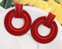 ClaudiaG Earrings Petra -Red Earrings