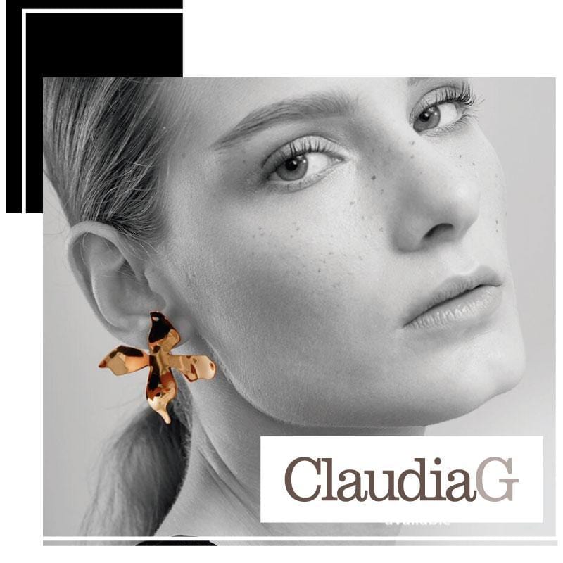 ClaudiaG Earrings Rose Gold Amelia Earrings