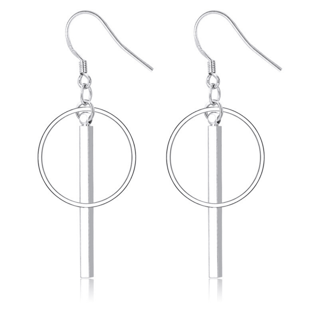 ClaudiaG Earrings Sterling Silver Linked Earrings