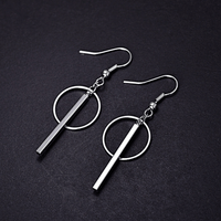 ClaudiaG Earrings Sterling Silver Linked Earrings