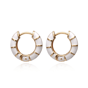 ClaudiaG Earrings White Mia Earrings