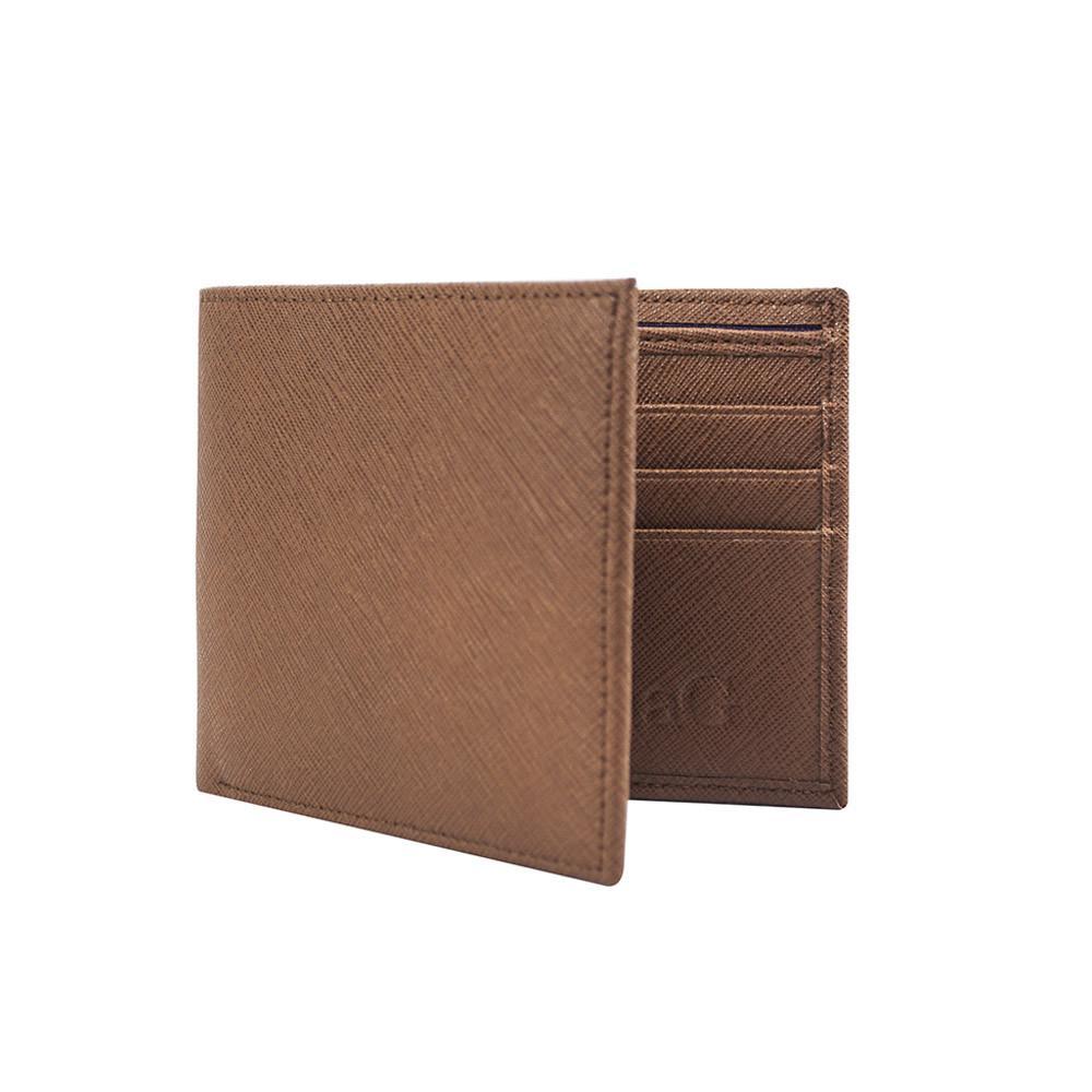 ClaudiaG For Men Men's Leather Wallet - Chocolate
