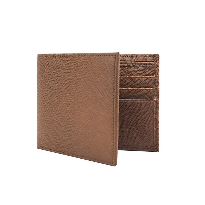 ClaudiaG For Men Men's Leather Wallet - Chocolate