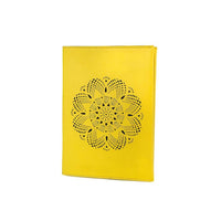 ClaudiaG Gear Noteworthy Leather Notebook-Lemon