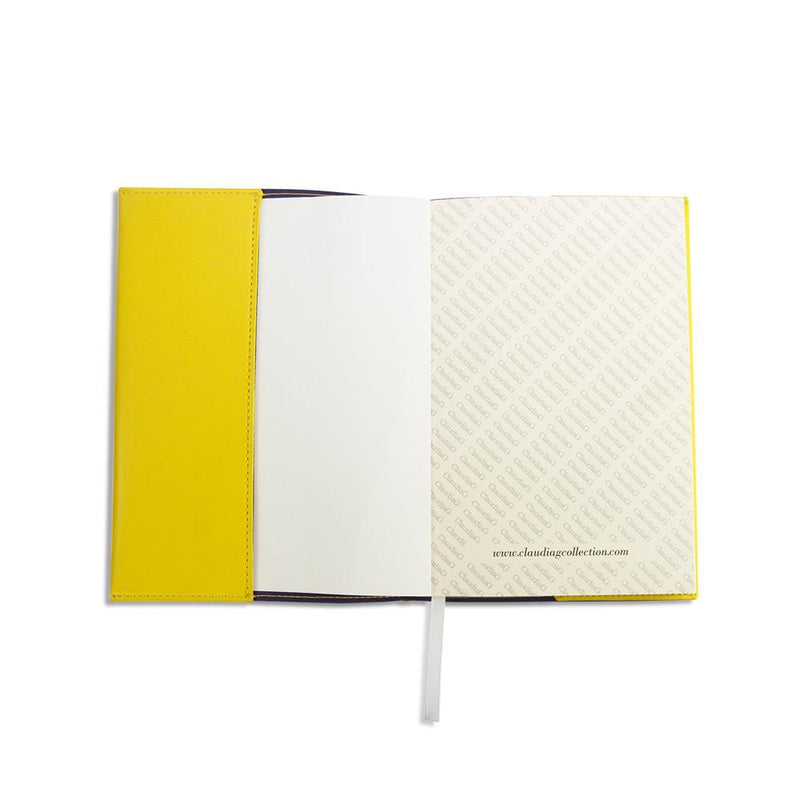 ClaudiaG Gear Noteworthy Leather Notebook-Lemon