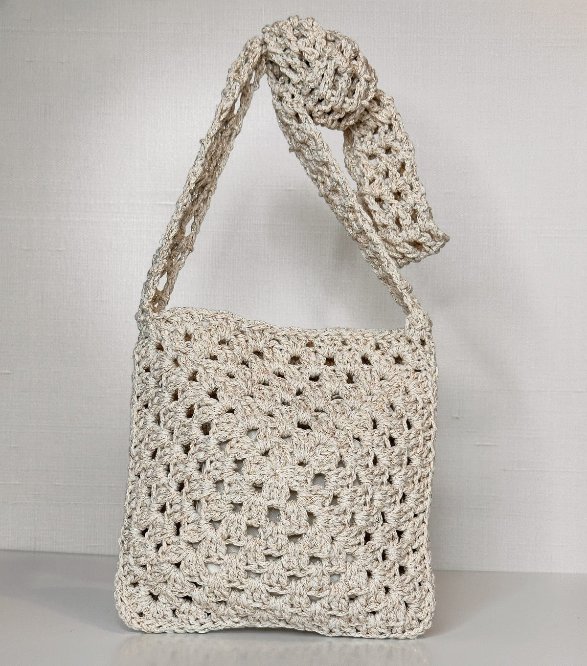 ClaudiaG Handbag Beige Daria Handwoven Bag