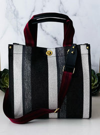 ClaudiaG Stripe Tote