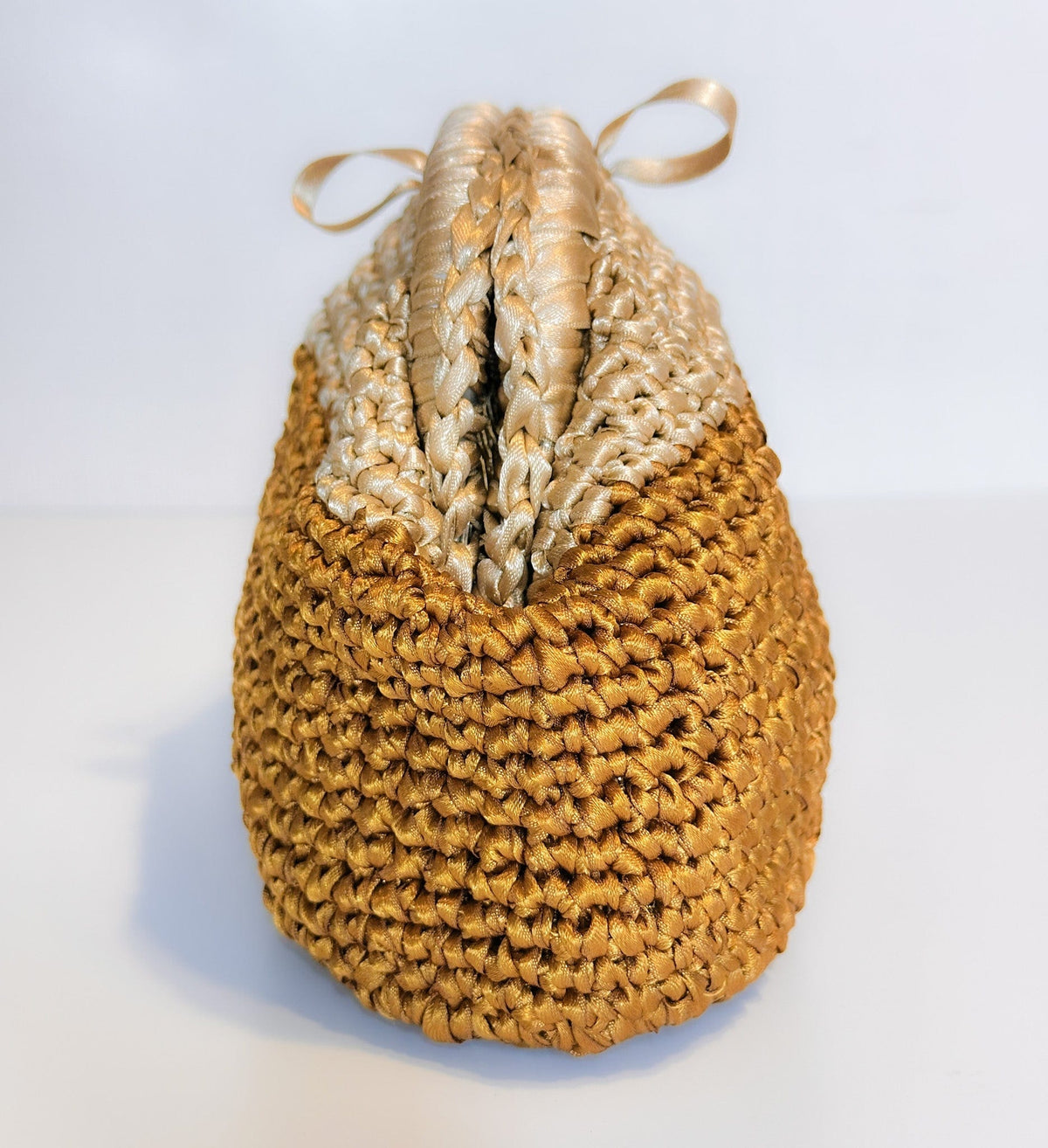 ClaudiaG Handbag Bronze Nympha Handwoven Bag