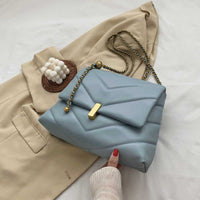 ClaudiaG Handbag Light Blue Bernie Shoulder Bag
