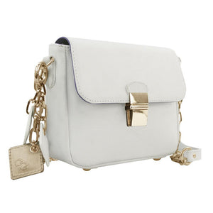 ClaudiaG Handbag Tiny Leather Handbag -White (Option 1)