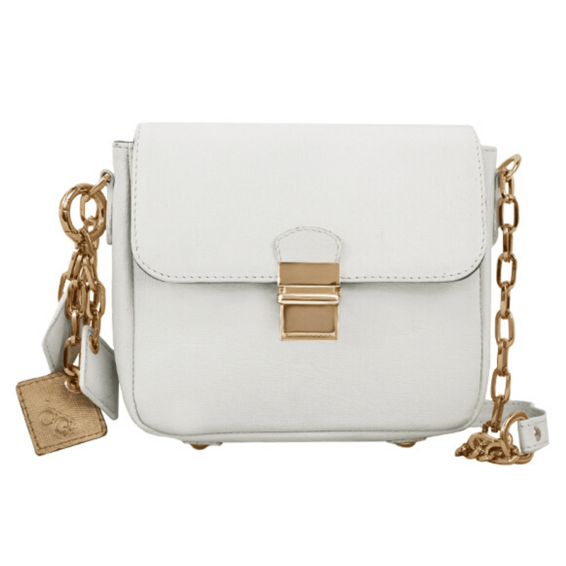 ClaudiaG Handbag Tiny Leather Handbag -White (Option 2)