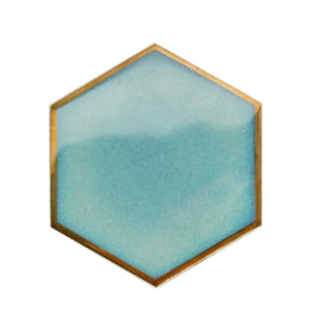 ClaudiaG Home Home Decor Aqua Octa Coaster - Set of 4