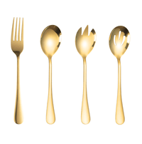 ClaudiaG Home Home Decor Gold Serving Set of 4