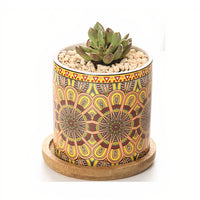 ClaudiaG Home Home Decor Mandala Planter Set of 4