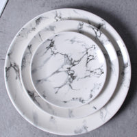 ClaudiaG Home Home Decor Marble Round Plate 6"