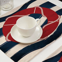 ClaudiaG Nautical Placemat Set