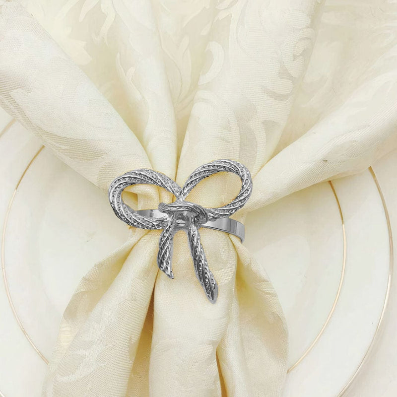 ClaudiaG Bow Napkin Ring (Set of 6)