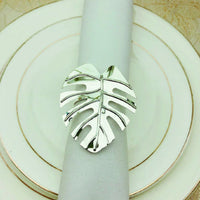 ClaudiaG Leaf Napkin Ring Set