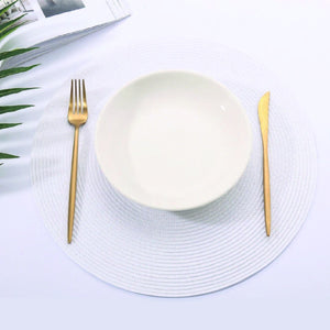 ClaudiaG Home Home Decor White Light Placemat Set of 4