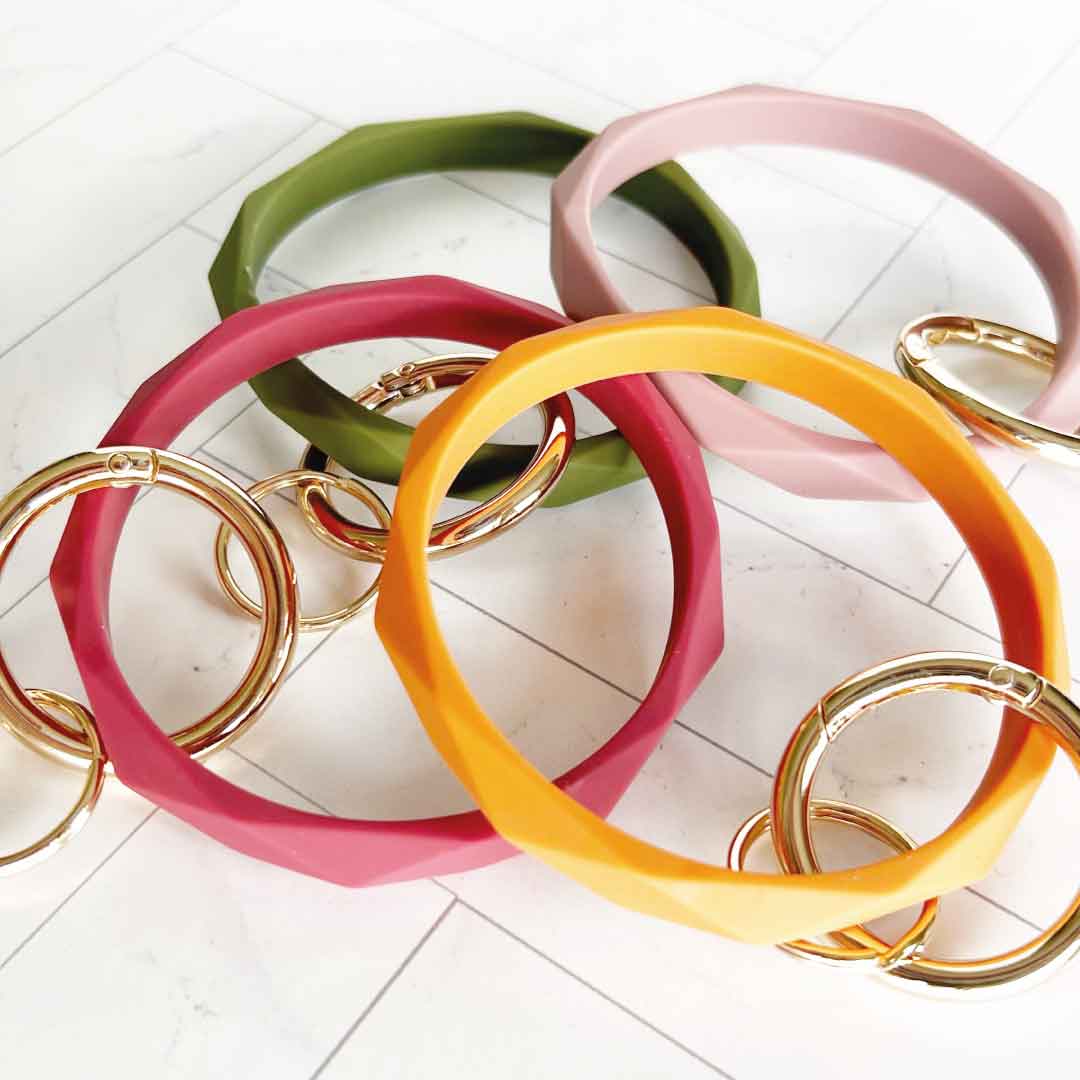 ClaudiaG Keychains Hex Key Chain