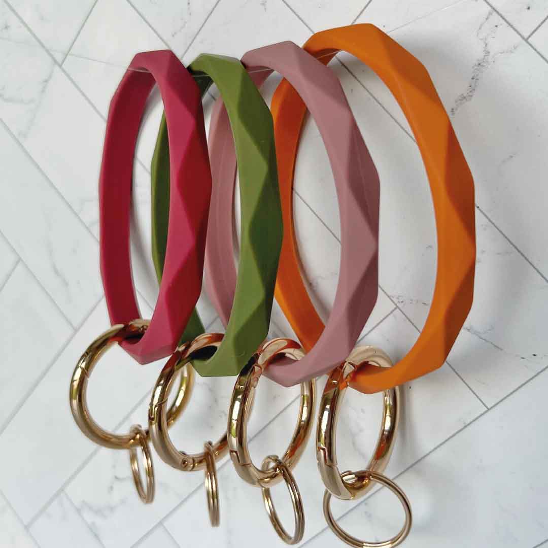 ClaudiaG Keychains Hex Key Chain
