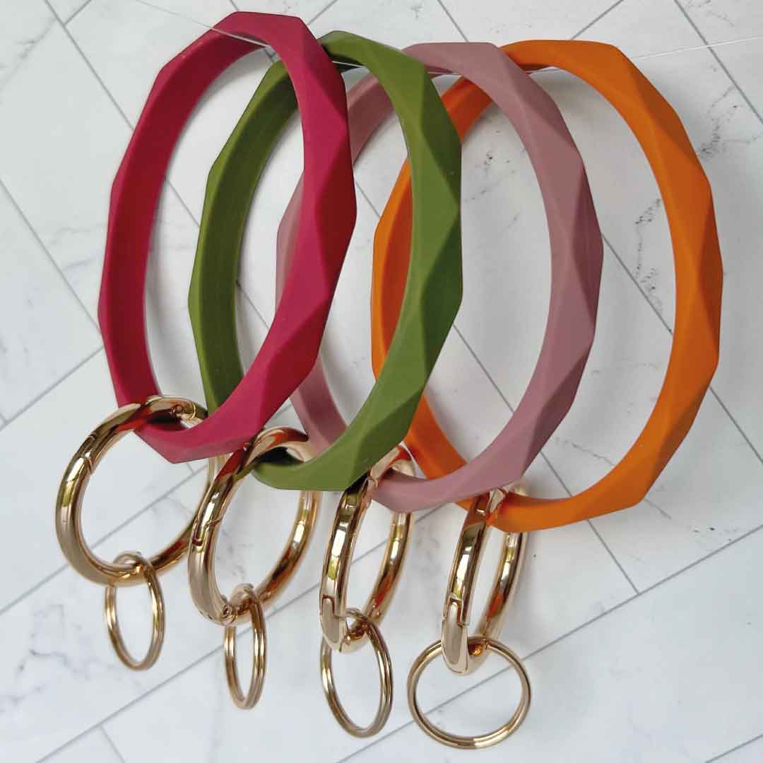 ClaudiaG Keychains Hex Key Chain