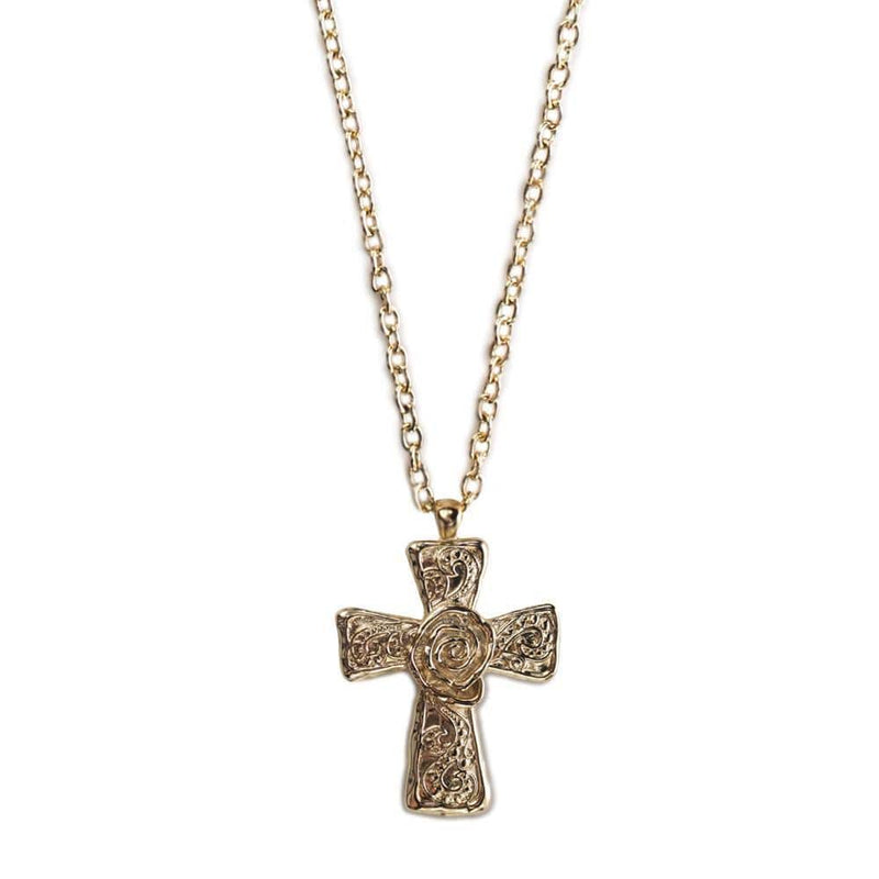 ClaudiaG Necklace Gold The Cross Necklace