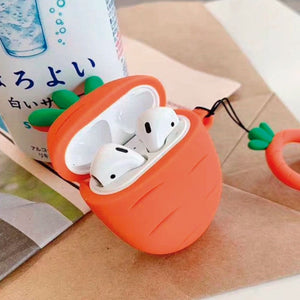 ClaudiaG Phone Accessories Funky Airpod Case- Carrot