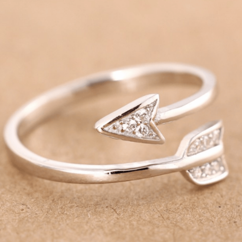 ClaudiaG Rings Arrow Rhinestone Ring