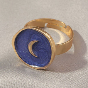 ClaudiaG Rings Blue Astral Ring Blue