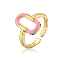 ClaudiaG Rings Pink Joelle Adjustable Ring