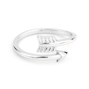 ClaudiaG Rings Silver Delicate Arrow Ring