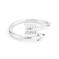 ClaudiaG Rings Silver Delicate Arrow Ring