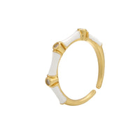 ClaudiaG Rings White Angie Stackable Ring