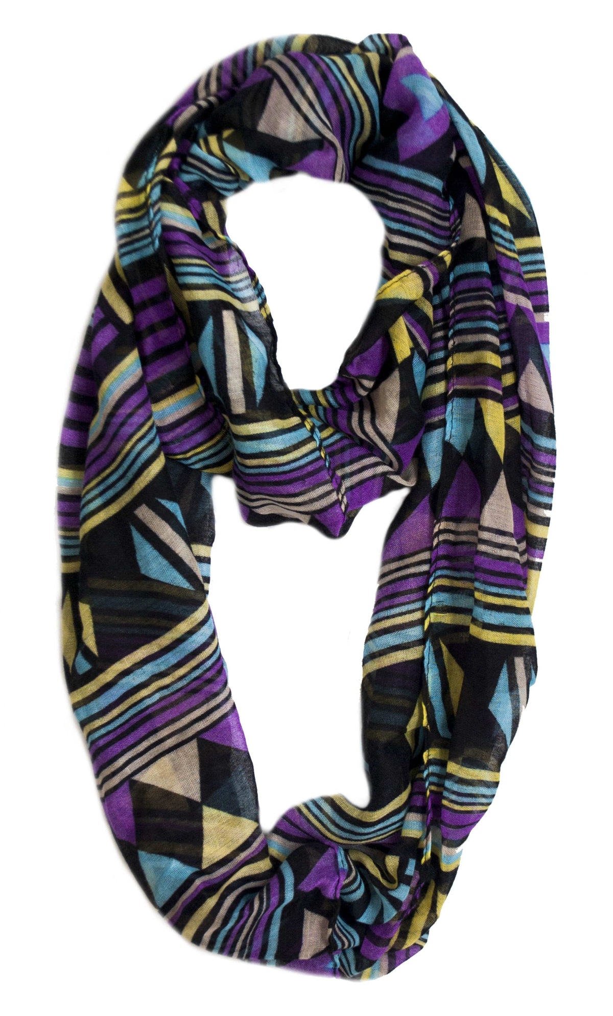 ClaudiaG Scarf Geo Infinity Scarf